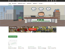 Tablet Screenshot of fhamortgages.net